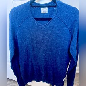 Lucky 🍀 Brand V-neck sweater-Medium -Royal Blue